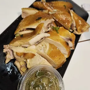 Sampler Scallion Chicken