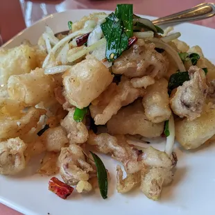 Salt &amp; pepper crispy sqiud