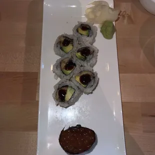 eel avocado roll