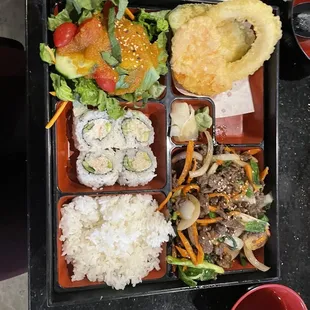 Beef Bulgogi Bento Box*