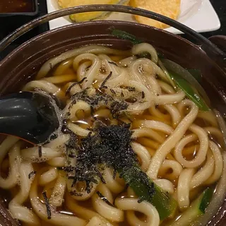 VEGETABLE TEMPURA NABEYAKI UDON