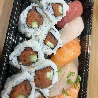 Sushi & Spicy Tuna Roll