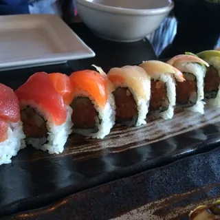 Spicy Rainbow Roll
