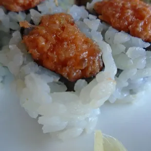 Spicy tuna roll.
