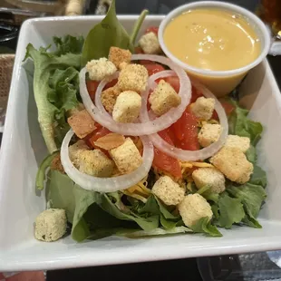 Side salad instead of ordering fries