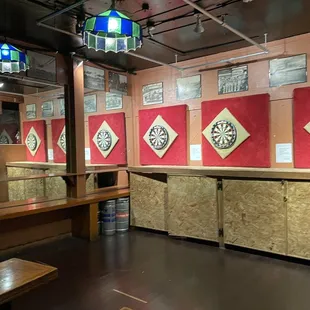 Darts area