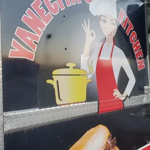 Food truck that is situated at Hamilton Ave  and Dale Mabry