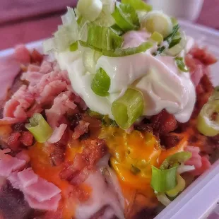 Fully Loaded Baked Potato