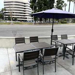 Outdoor seating