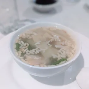 Sizzling rice or soup?