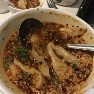 Spicy Szechuan Wonton Soup