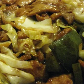 Double Cooked Pork in Spicy Sauce