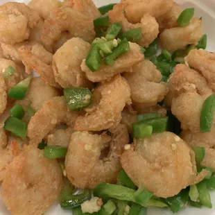 This is the best salt and pepper shrimps ever.
