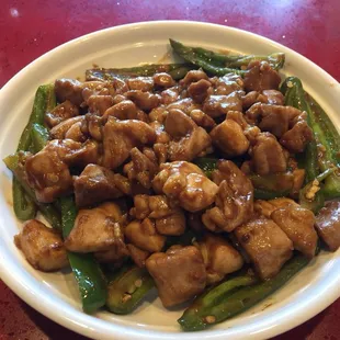 Spicy chicken are good