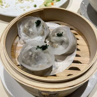 Black Truffle Mixed Mushroom Crystal Dumpling / 黑松露珍菌水晶饺
