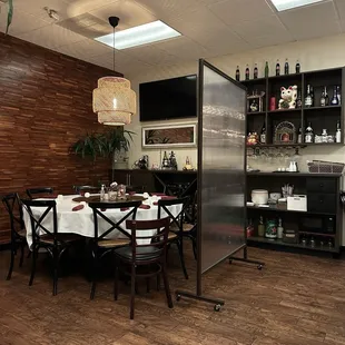 Large party seating