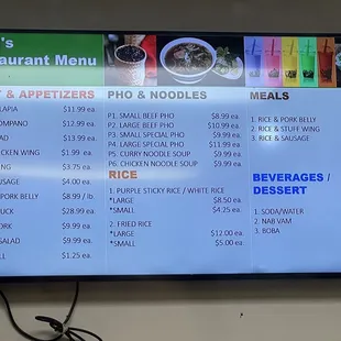 Menu 2023