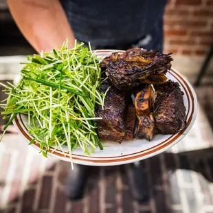 bbq ribs, food, ribs