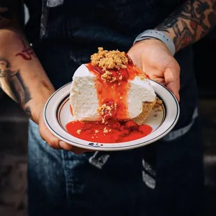 dessert, food