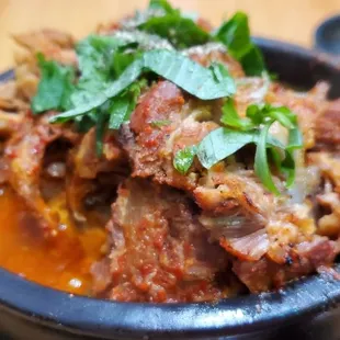 Pork Neck Bone Soup Gamjatang $19.70