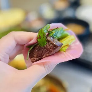 Prime ribeye cap