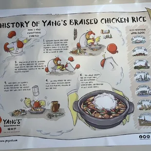 History of Yang's Braised Chicken Rice