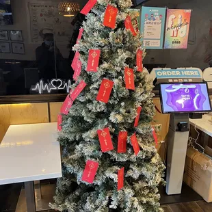 Tree with Red Envelopes