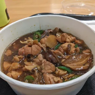 Yangs Braised Chicken Rice Bowl