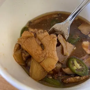 Big chunks of ginger