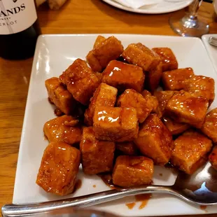 Fried tofu