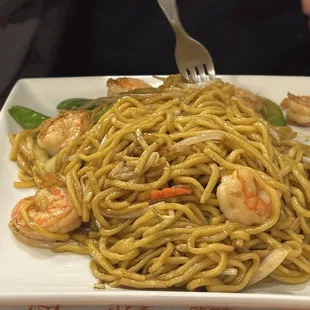 Lo mein (shrimp)