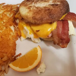Breakfast sandwich