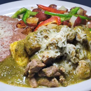 Chili Verde Omelette