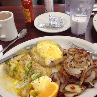 Mexican Eggs Benedict