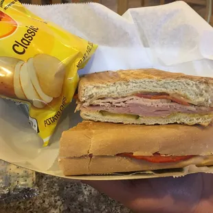 Spicy Cuban sandwich