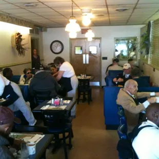 Quaint diner feel