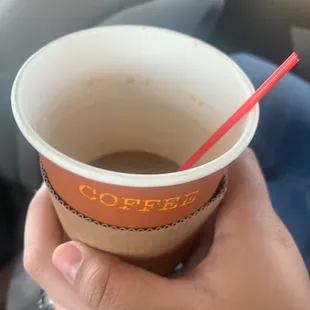 Coffee with creamer