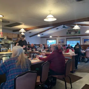 diners seated at the counter