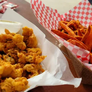 Fried clam bellies