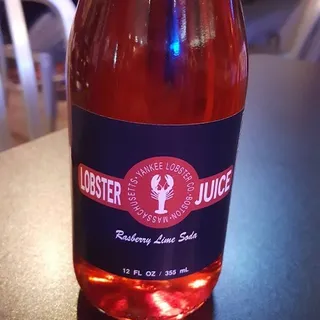 Lobster Juice (Raspberry Lime soda)