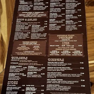 Menu 10/23