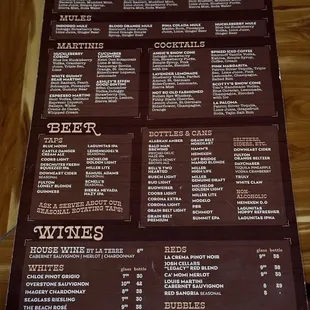 Menu 10/2023