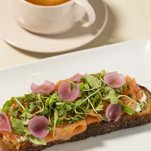 Salmon Toast