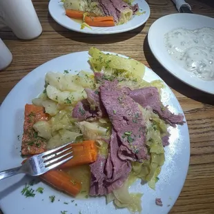 Corned Beef and Cabbage Special