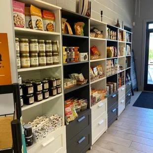 a view of a grocery store