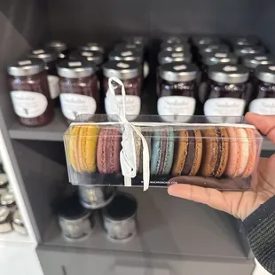 Jams and macaroons