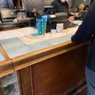 interior, sushi and sashimi