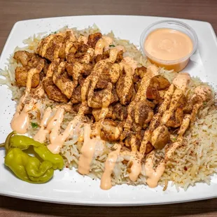Chicken Shawarma Plate
