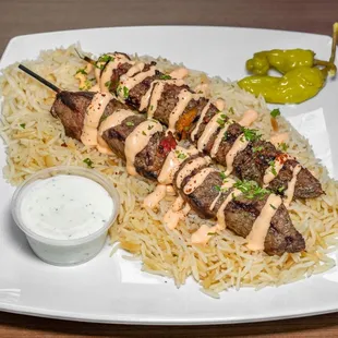 Filet Kebab Plate