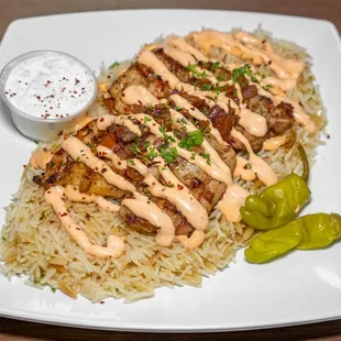 Grilled Athenian Chicken Plate
